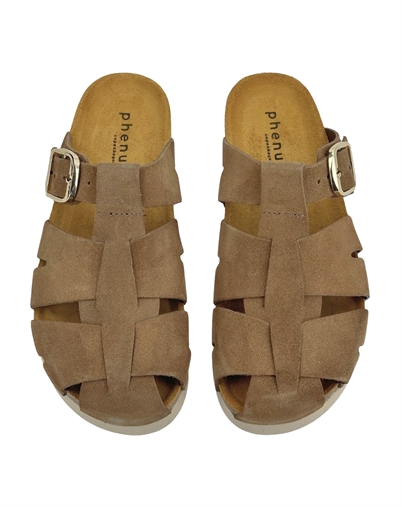 Phenumb Copenhagen - Punch S Sandal - Tan Suede